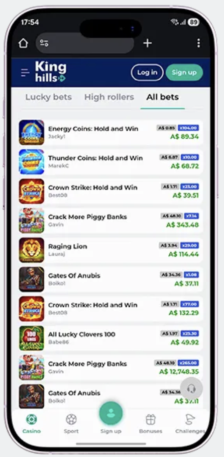 kinghills mobile